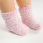 Custom logo, design Soft Cloth Baby Socks Winter Warm Unisex Newborn Infant Kids