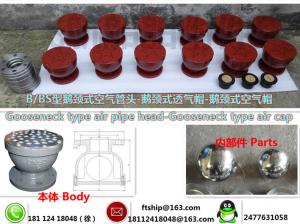 Wholesale The head of BS50 CB/T3594-94 cast iron gooseneck air vessel from china suppliers