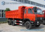 Dongfeng 6x4 20T 30T Garbage Trucks , 3 - Axles Garbage Container Truck