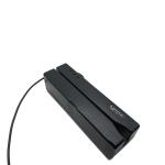 Black Plastic Bezel Smart Magnetic Stripe Card Reader Writer For Bank