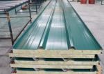 75mm Building Materials Fireproof Rock Wool Sandwich Panel