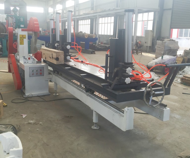 Twin Circular Blade Sawmill With Fully Automatic CNC Controls For Woodworking