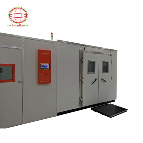 Modular Solid Walk In Environmental Test Chamber For Automotive Parts Customized Parts