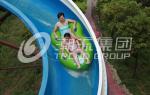 Long Spiral Water Ride Aqua Park Equipment Inner Width 0.8m