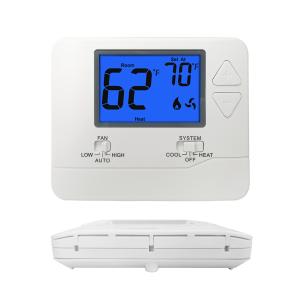 Wholesale OEM 1 Heat 1COOL 24VAC Battery Wireless Thermostat For Home from china suppliers
