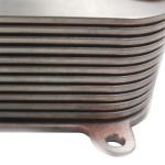 Diesel Engine Radiator Stainless Steel Oil Cooler For HOWO Truck Shacman X5000