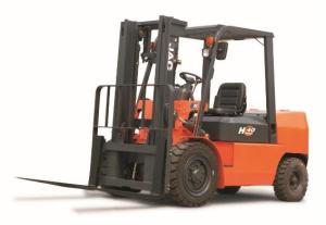 Wholesale High Efficiency Counterbalance Forklift Truck 4 Ton Capacity 3m - 6m Lift Height from china suppliers