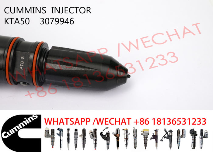 3079946 Common Rail KTA50 KTA38 Diesel Engine Fuel Injector 3079947 3081277
