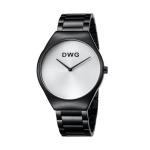 IP Black Plated 2025 Quartz Stainless Steel Watches With Japan Movement