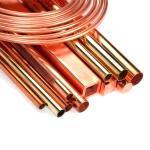 1000mm-6000mm Copper Steel Pipe with Gold Finish and 0.6mm-2.0mm Wall Thickness