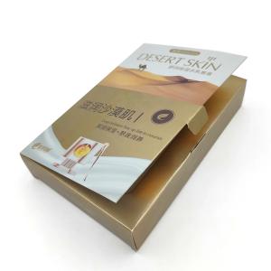 Wholesale Custom Luxury Gold Stamping Skincare Serum Packaging Paper Box Cosmetic Product Package With Logo For Skin Care Set from china suppliers