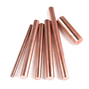 Wholesale Round Solid Steel Rod Square 0.25mm 5mm C11000 C10100 Thickness 99.99% Red Copper Bar from china suppliers