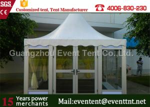 Wholesale pvc outdoor exhibition 6x6m pagoda tent with pvc windows sale from china suppliers