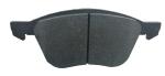 Ceramic / Semi Metal Disc Brake Pads Auto Chassis System Asbestos Free