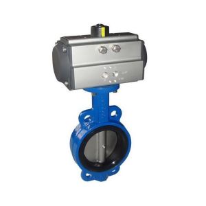 Wholesale Pneumatic Actuated Center Line Butterfly Valve 4'' Class 150 Pressure from china suppliers