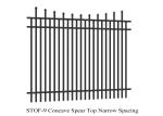 Australia Standard Powder Coated Commercial Garrison Security Oz Wide Fence