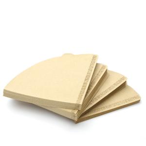 Wholesale Food Grade V Shape Brown Coffee Paper Filter For Coffee Dripper from china suppliers