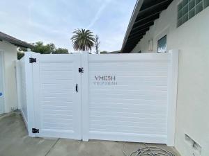 Wholesale White Home Garden Horizontal Vinyl Fence Rodent Proof from china suppliers