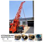 Small Crawler Trailer Skid Mounted Core Drill Rig For Soft And Hard Formation