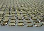 3mm Golden Aluminum ISO 9001 Sequins Wall