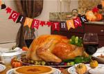 Give Thanks Unbleached Diy Felt Garland Bunting Banner Party Decoration