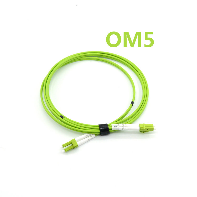Duplex 50/125 High Speed Data Center Patch Cable 100 Gigabit Multimode LC-LC