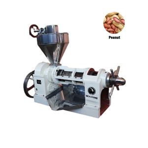 Wholesale Screw Press Oil Expeller , Vegetable Oil Press Machine Grains Castor from china suppliers