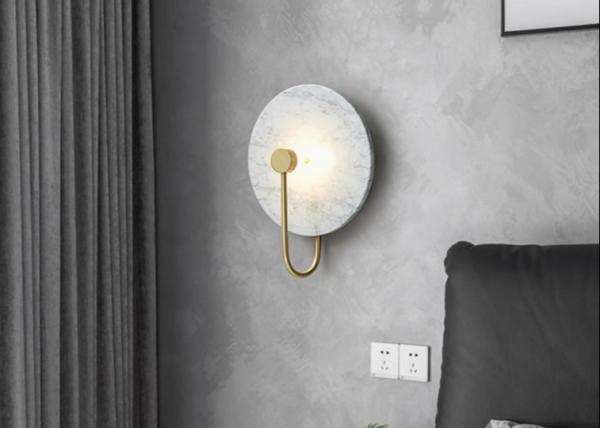 Post-modern simple marble wall lamp living room background wall coffee shop