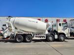 RHD 6×4 10wheels White Concrete Mixer Truck Euro 2