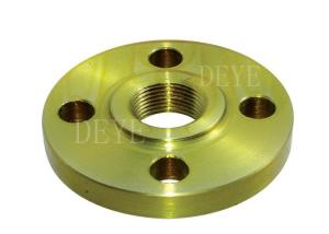 Wholesale DIN BS4504 En1092-1 Forged Steel Flange UNI Screw Flange With NPT BSPT from china suppliers