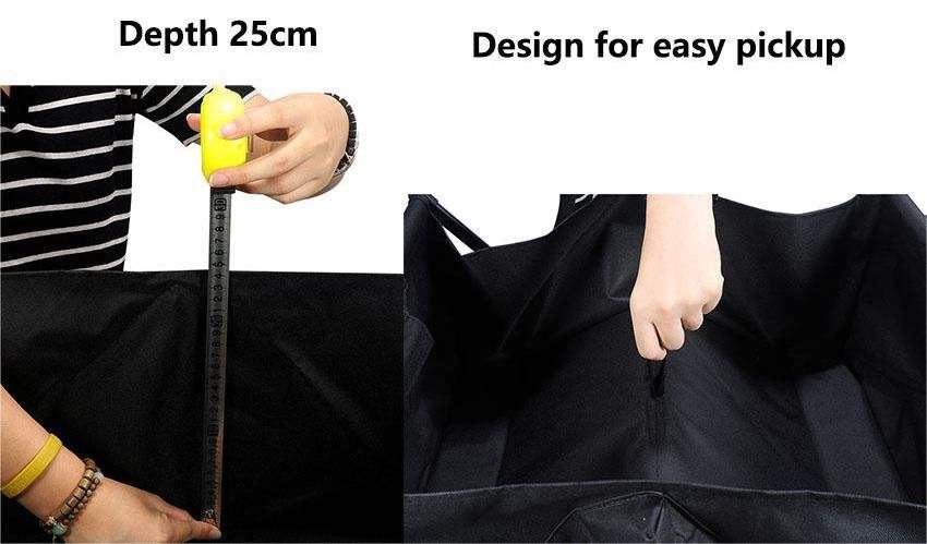 Convenient 200lb Load Bearing Collapsible Folding Wagon Cart for Outdoor Camping
