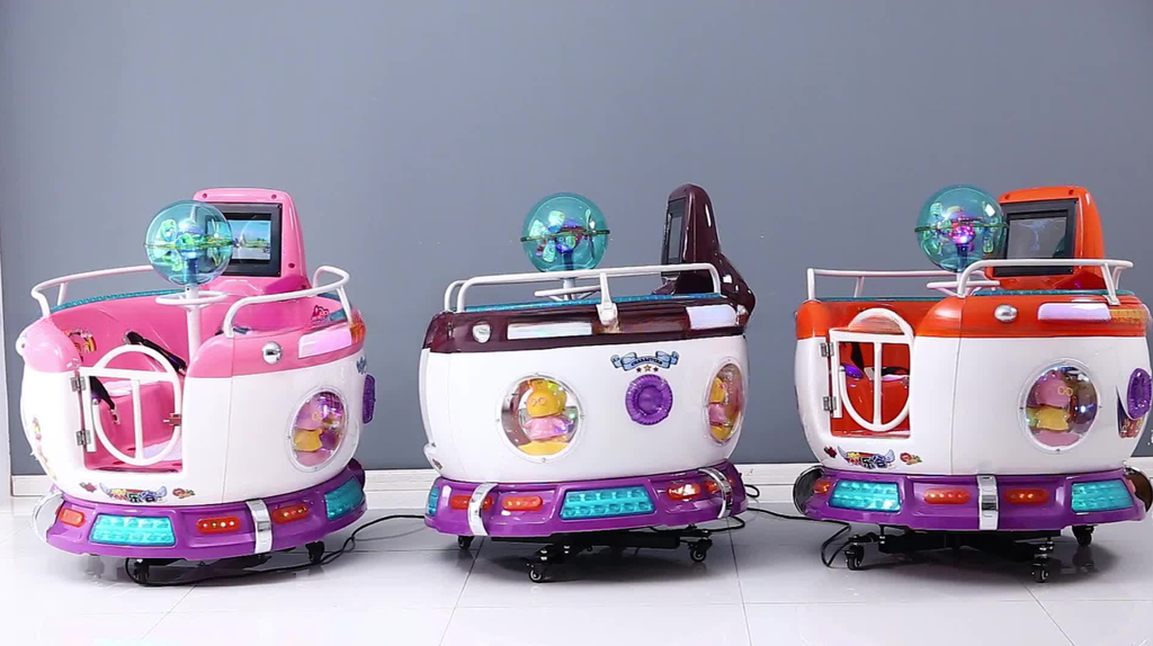 Guangzhou game factory coin operated kiddie ride merry go round kids rides for children