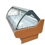 Supermarket deli display case cooked food self-service display refrigerator with
