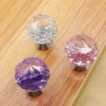 European Style Drawer Crystal Pulls Cabinet Door Pulls Handles Furniture Konbs
