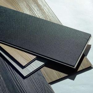 China Embossed Texture PVC SPC Vinyl Flooring 7inch -24inch Moisture Proof on sale