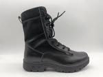 Unisex Ultra Lightweight Outdoor Tactical Boots Black High Top Lace Up