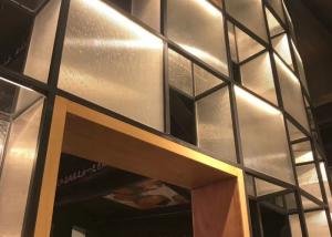 Wholesale Ultra Clear Abstract 4mm Shopfronts Decorative Fused Glass from china suppliers