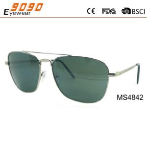 Wholesale Classic culling fashion metal sunglasses ,UV 400 Protection Lens,suitable for men and men from china suppliers