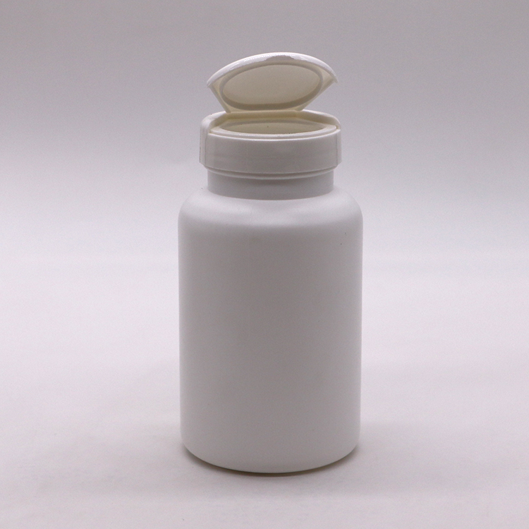 Screw Cap HDPE Bottle For Storing Pills And Capsules Medicine Safely