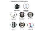 HC26 5 Gallon Plastic Water Dispenser , Desktop Water Cooler Detachable Drip