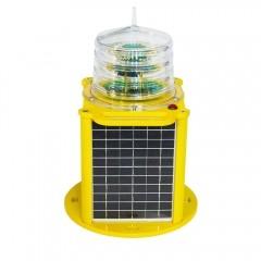 Wholesale Red 15km Medium Intensity Solar Aviation Obstruction Light from china suppliers
