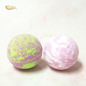 Wholesale 80g 100g Hemp Fizzy Bath Bombs Gift Set Floating Bubble For Muscle Relaxant from china suppliers