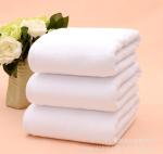 3 Star Hotel Bath Towel, White Plain Terry Towel 70*140cm, 400gsm for Wholesale