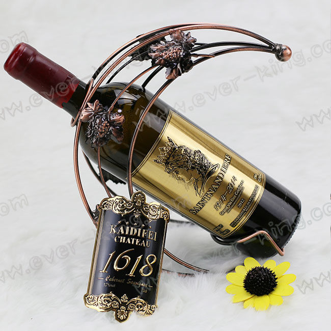 Logo Engraved Luxury Wine Custom Liquor Labels