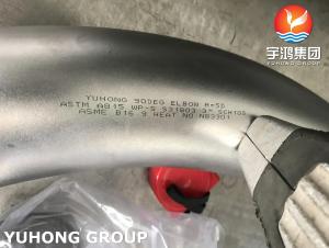 Wholesale ASTM A815 WPS31803 ASME B16.9 3&quot; SCH10S R=5D Duplex Stainless Steel Bend from china suppliers