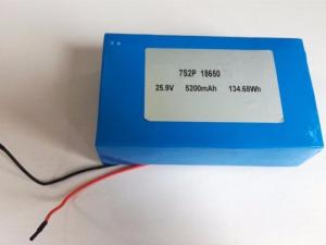 Top quality 7S2P 25.9v 5200mAh lithium ion battery pack