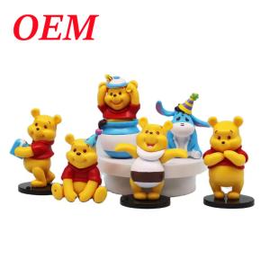 Wholesale Blind Box Pvc Animal Bear Mystery Action Friend 6-Piece Figure Set from china suppliers