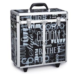 Wholesale Aluminum Printing Hairdresser Tool Case , Professional Rolling Hairdressing Storage Case from china suppliers