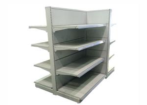Wholesale Custom Color Supermarket Display Shelving 4 Layers Corrosion Resistant from china suppliers