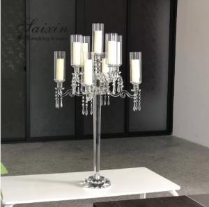 Wholesale Gorgeous 9 Light Crystal Candelabra For Elegant Formal Event from china suppliers